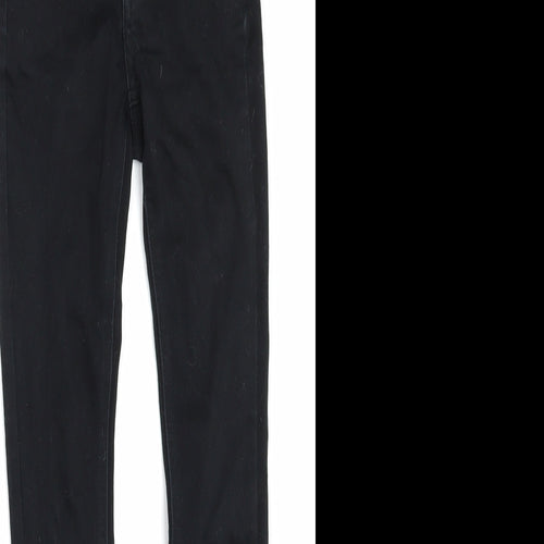New Look Girls Black  Denim Skinny Jeans Size 9 Years
