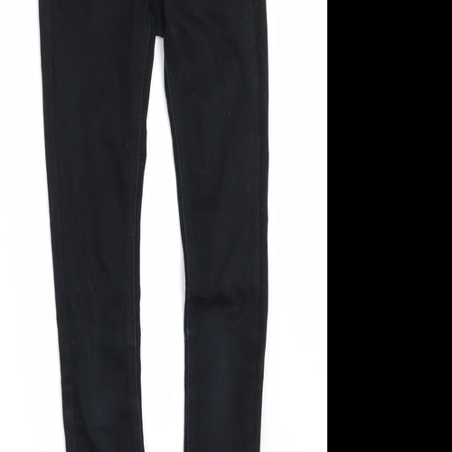 New Look Girls Black  Denim Skinny Jeans Size 9 Years