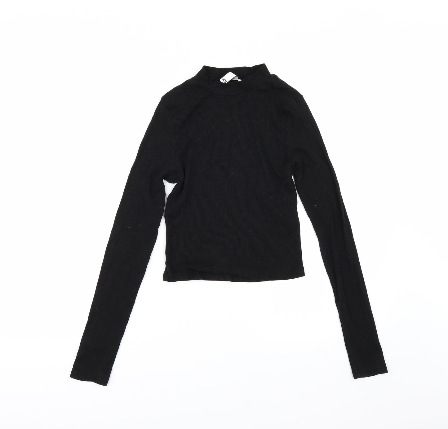 H&M Womens Black   Basic T-Shirt Size XS