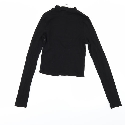 H&M Womens Black   Basic T-Shirt Size XS
