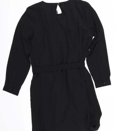 Jaqueline deYong Womens Black   Shirt Dress  Size 4