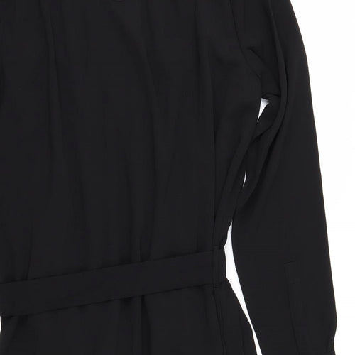 Jaqueline deYong Womens Black   Shirt Dress  Size 4