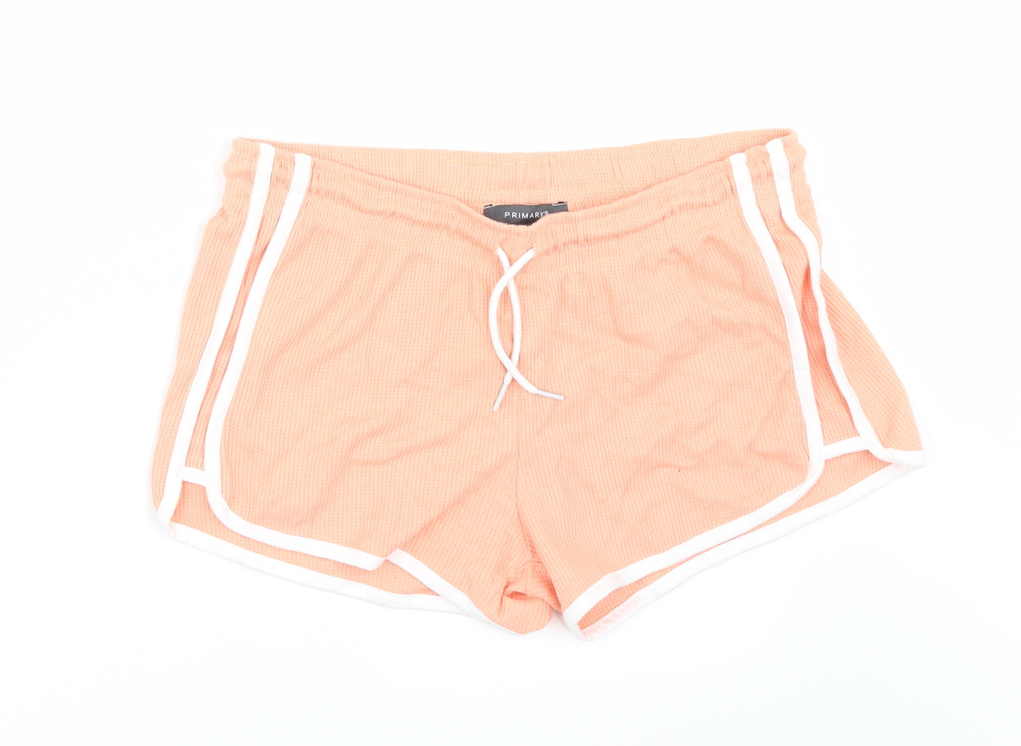 Primark Womens Orange   Hot Pants Shorts Size S