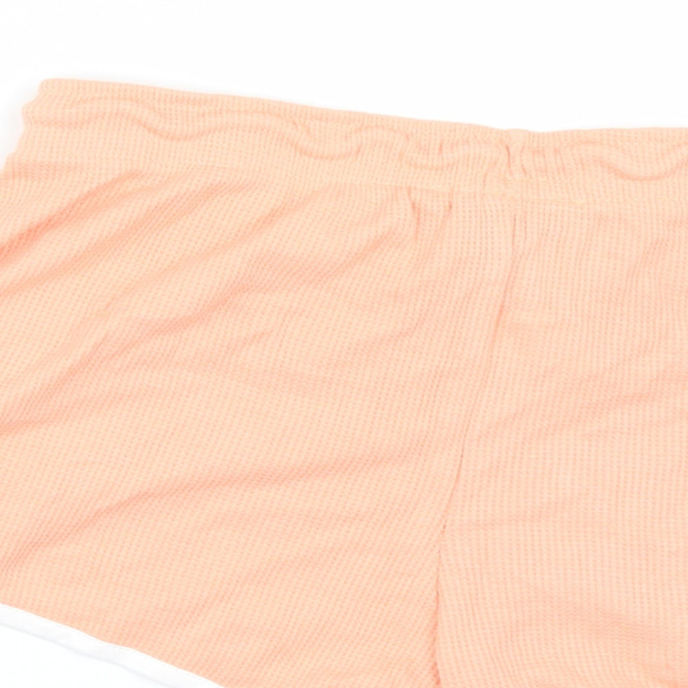 Primark Womens Orange   Hot Pants Shorts Size S