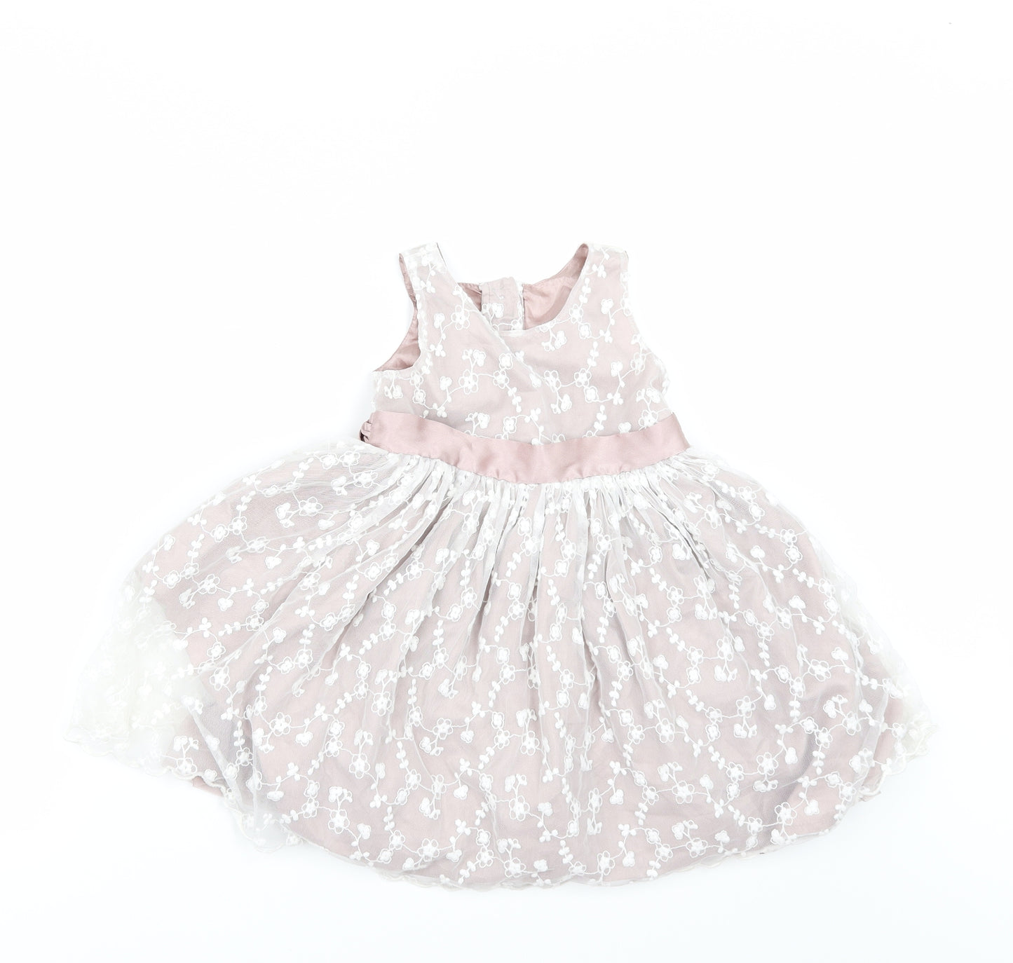 Matalan Girls Pink   A-Line  Size 18-24 Months