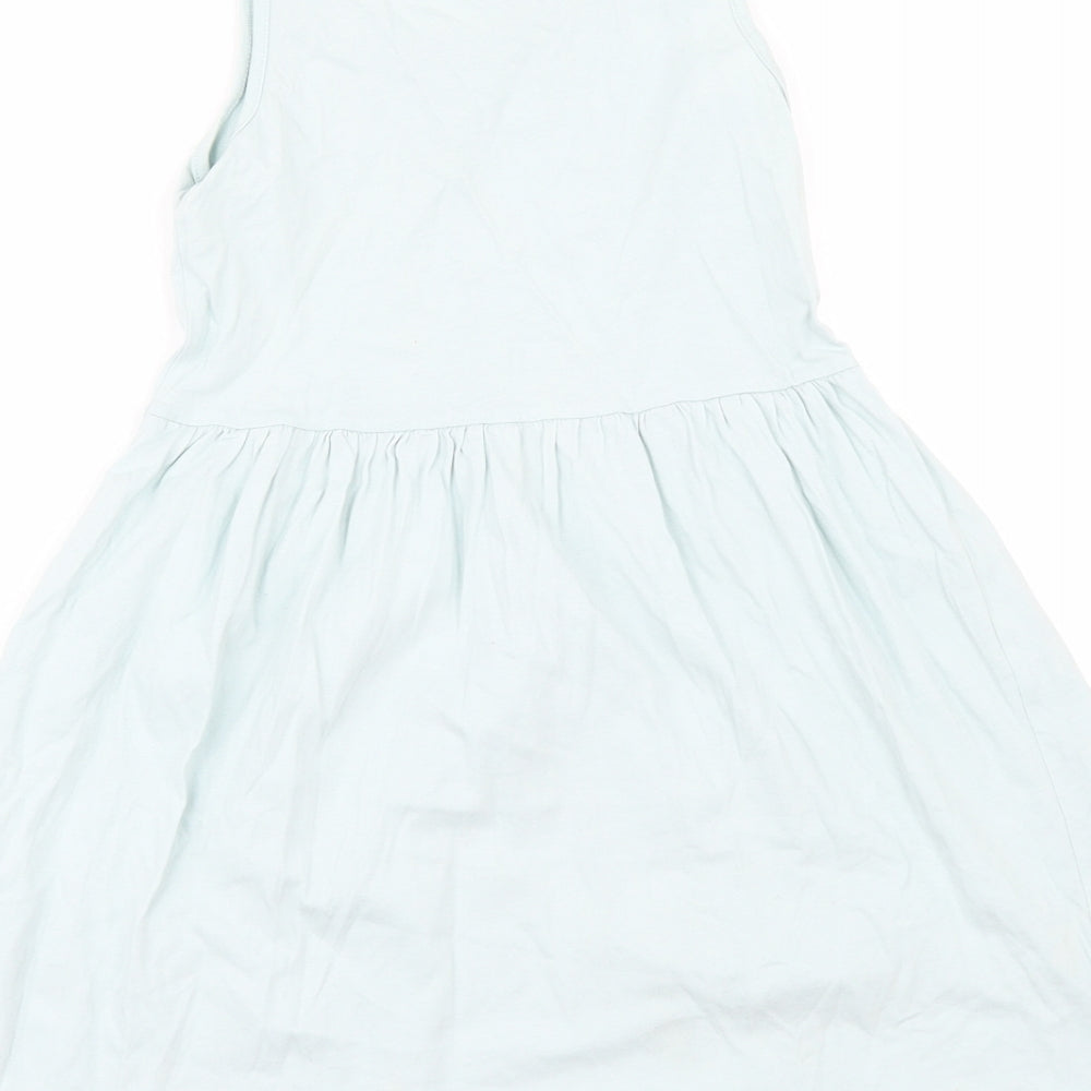 H&M Girls Green   A-Line  Size 7-8 Years
