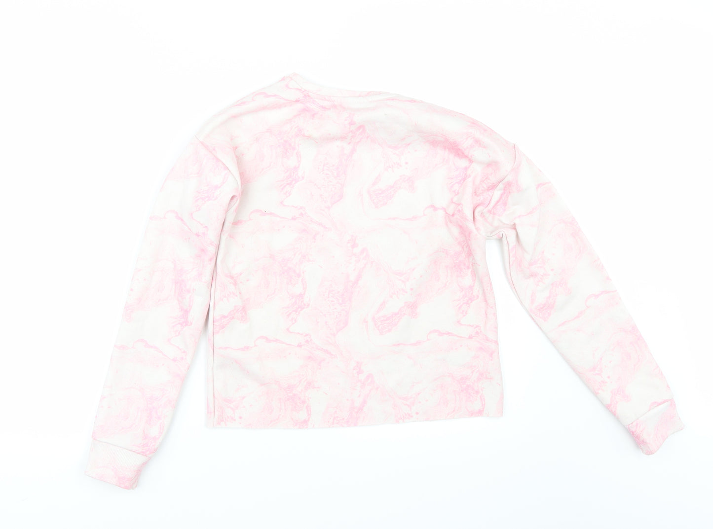 Matalan Girls Pink   Pullover Sweatshirt Size 10 Years