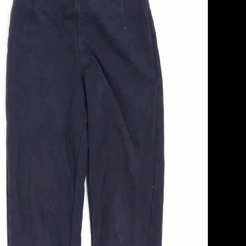 George Boys Blue   Jogger Trousers Size 6-7 Years