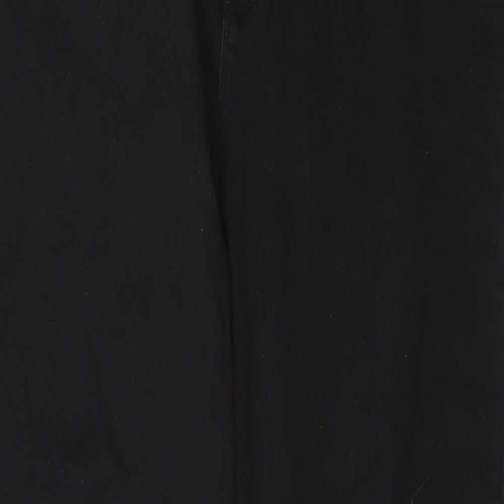 Denim & Co. Womens Black  Denim Skinny Jeans Size 20 L28 in