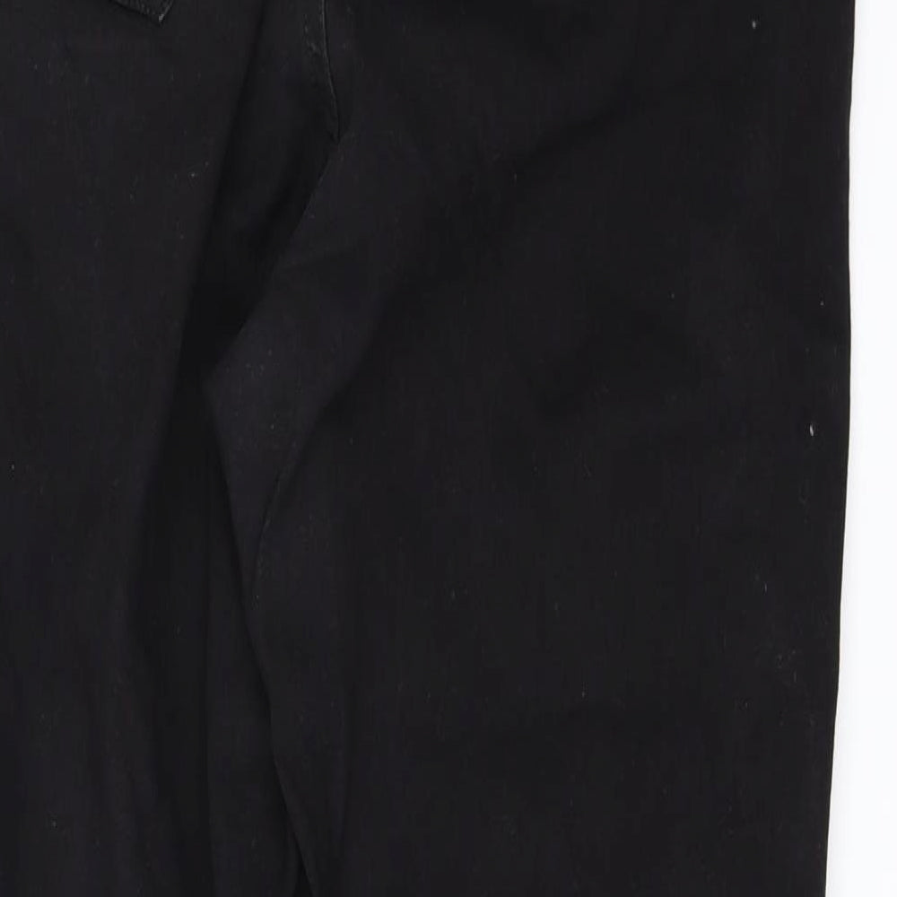 Denim & Co. Womens Black  Denim Skinny Jeans Size 20 L28 in