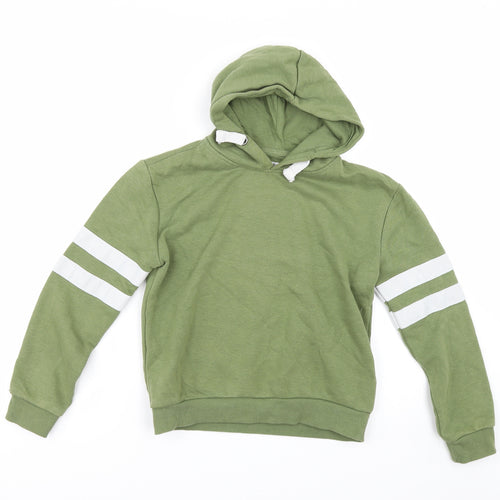 Primark Boys Green   Pullover Hoodie Size 10-11 Years
