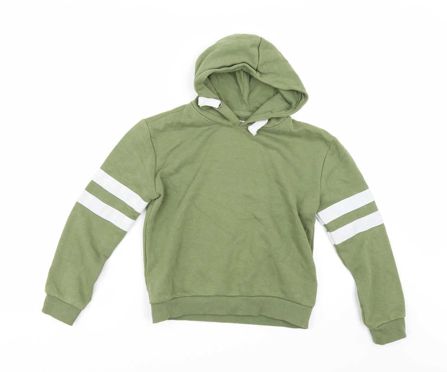 Primark Boys Green   Pullover Hoodie Size 10-11 Years