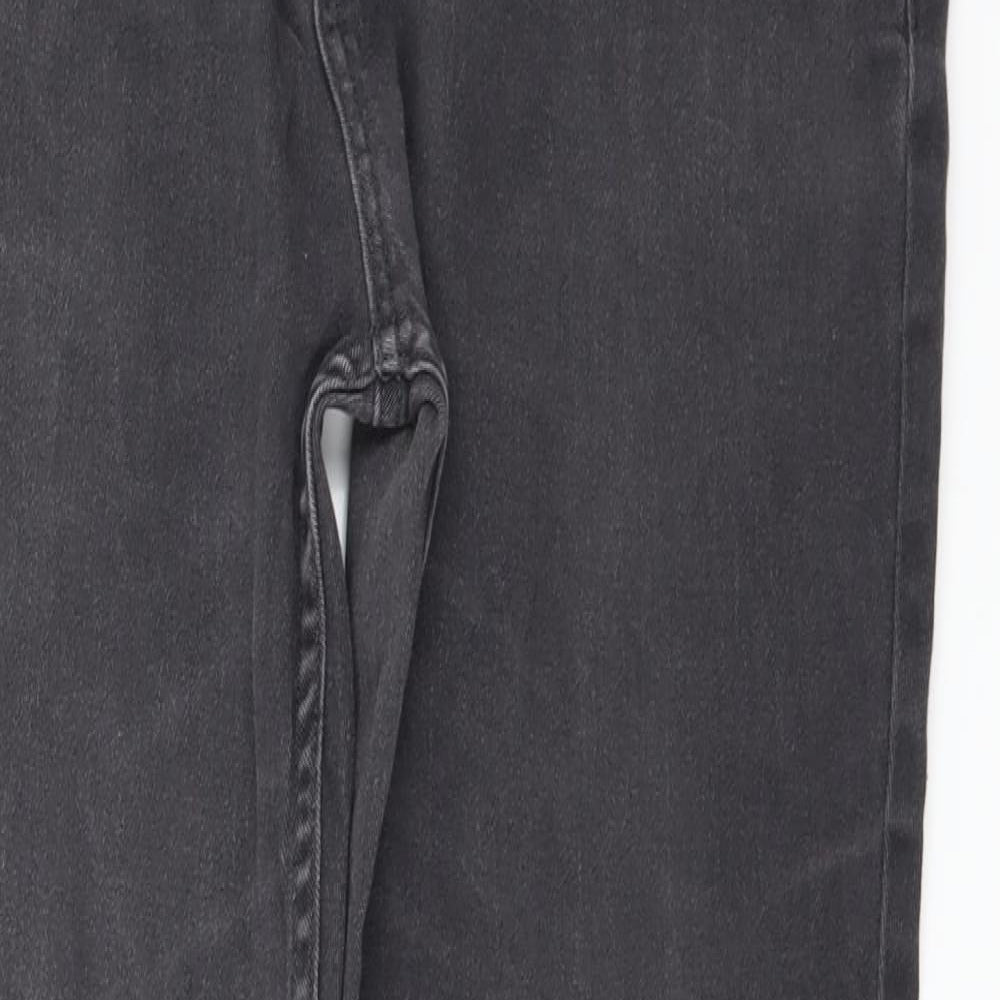 Denim & Co. Mens Black  Denim Straight Jeans Size 38 in L30 in