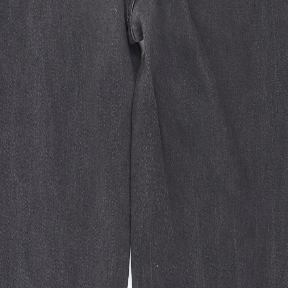 Denim & Co. Mens Black  Denim Straight Jeans Size 38 in L30 in