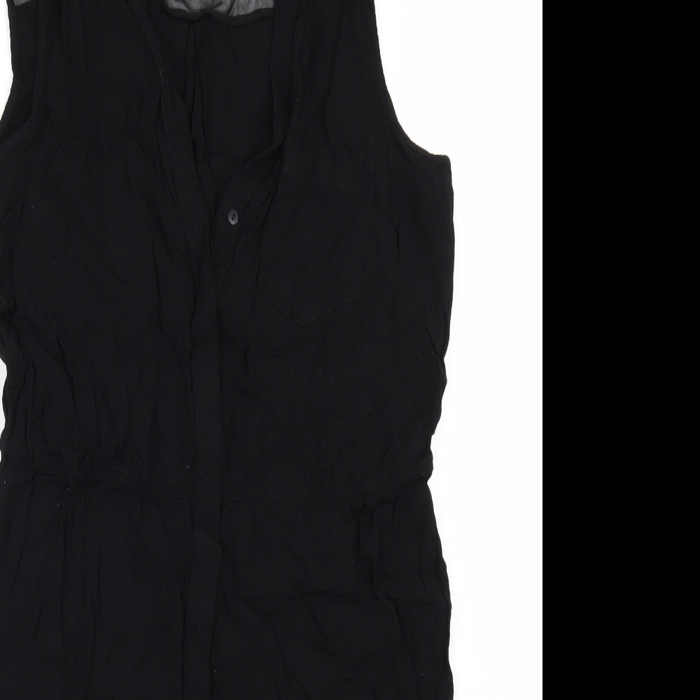 NEXT Womens Black   Shirt Dress  Size 16
