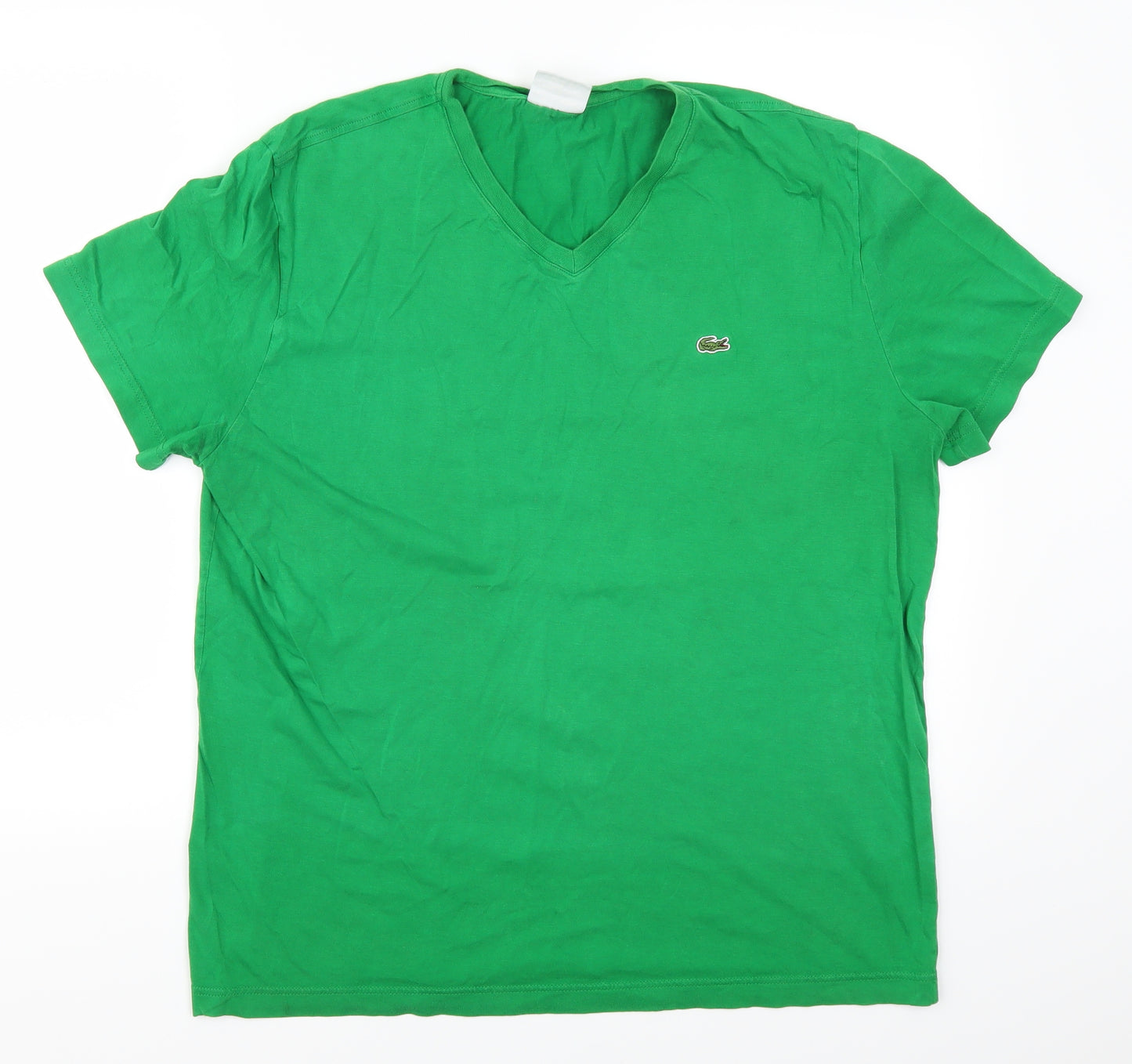 Lacoste Mens Green    T-Shirt Size L