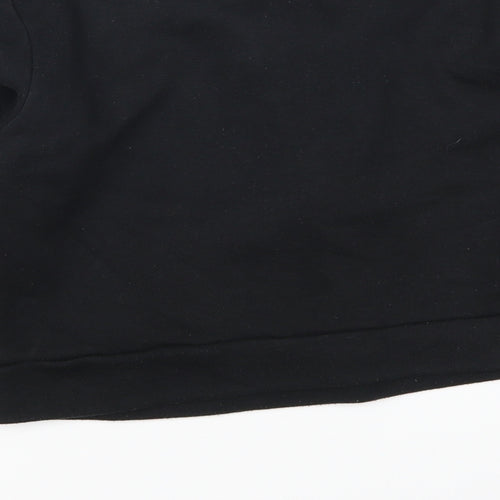 Beauty Angel Womens Black   Pullover Sweatshirt Size M