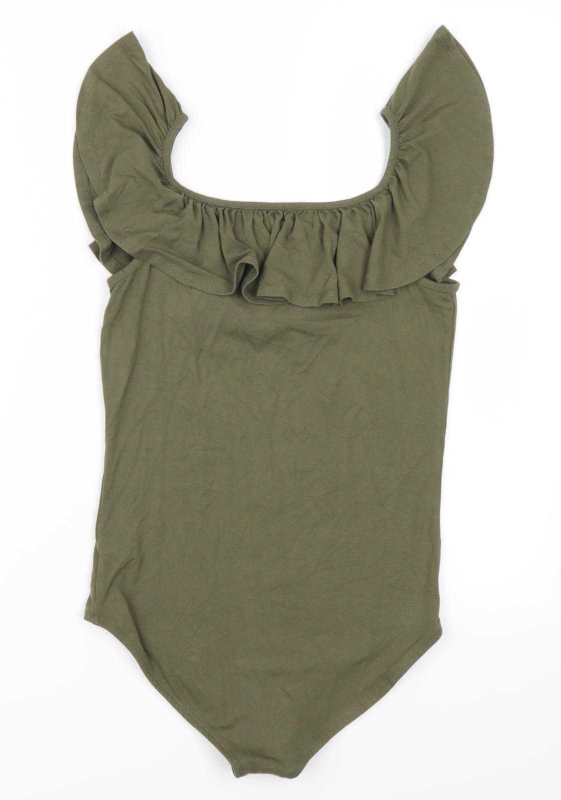 River Island Girls Green   Bodysuit One-Piece Size 11-12 Years