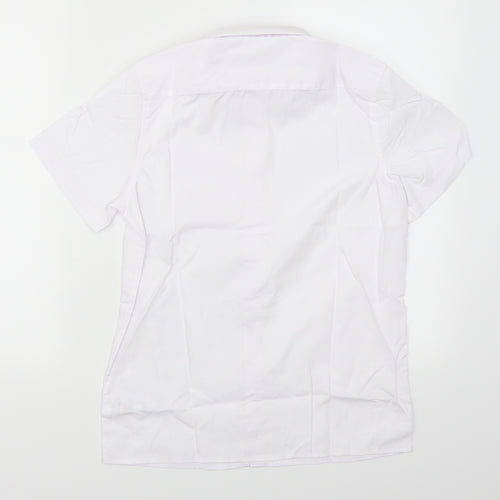 F&F Boys White   Basic Button-Up Size 10-11 Years