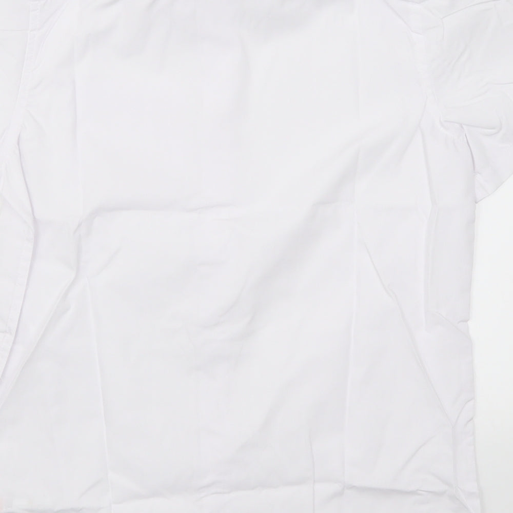 F&F Boys White   Basic Button-Up Size 10-11 Years