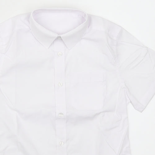 F&F Boys White   Basic Button-Up Size 10-11 Years
