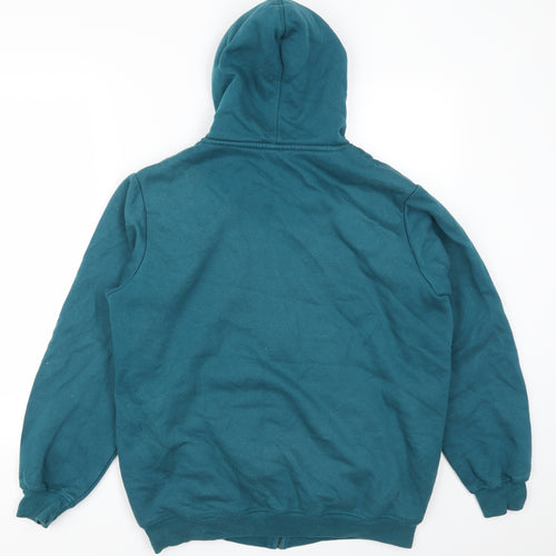 Cotton Traders Mens Blue   Full Zip Hoodie Size M