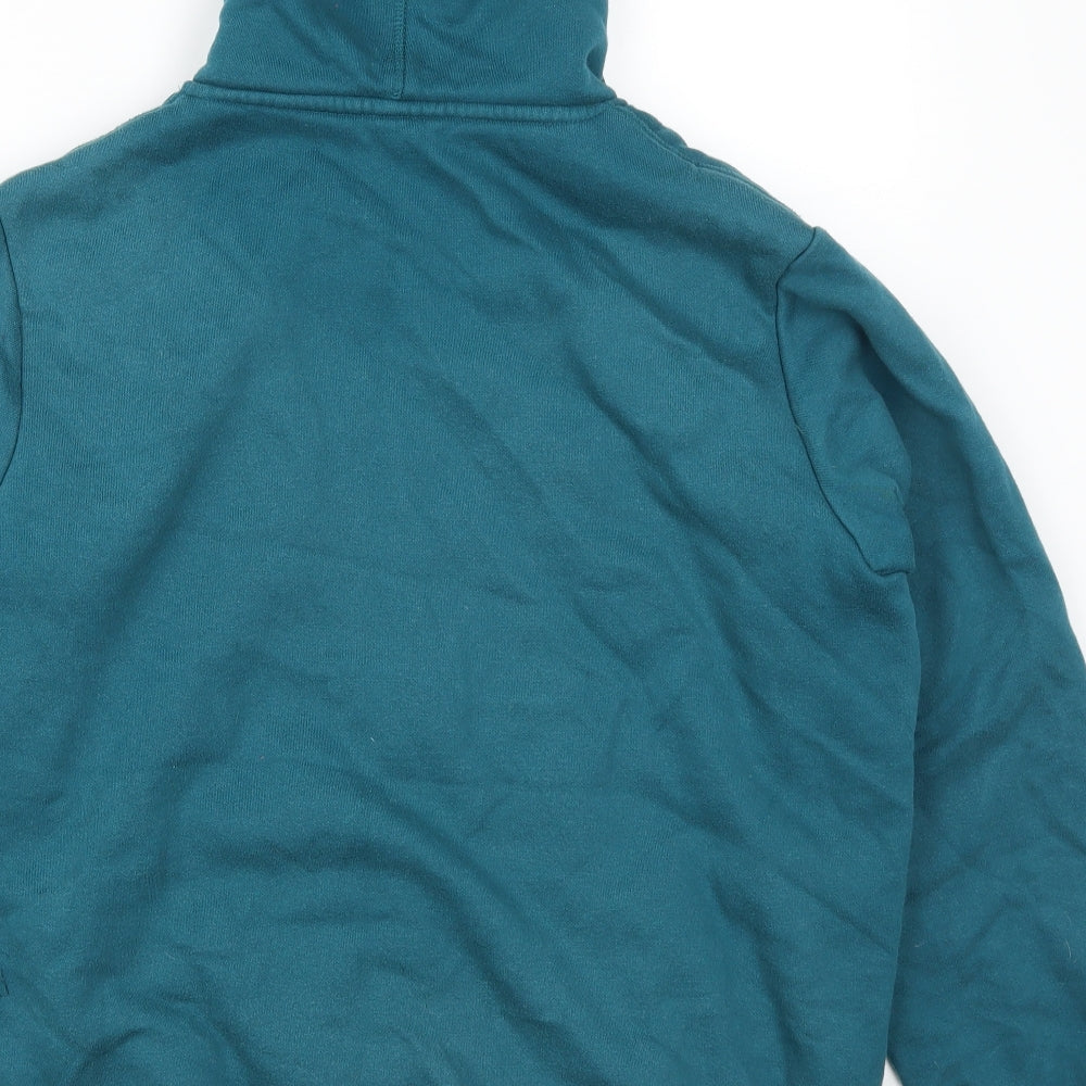 Cotton Traders Mens Blue   Full Zip Hoodie Size M