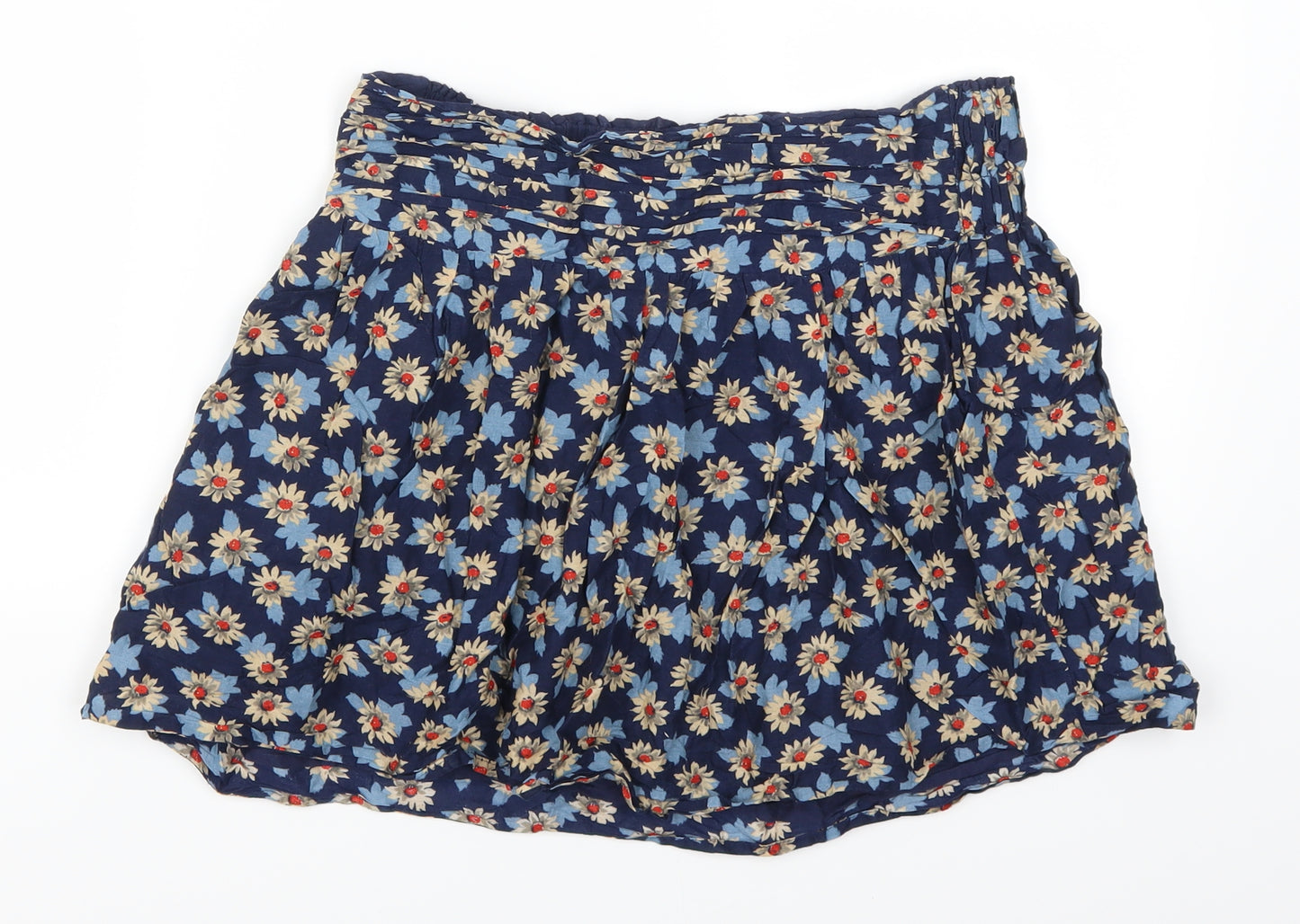 Atmosphere Womens Blue Floral  Skater Skirt Size 14
