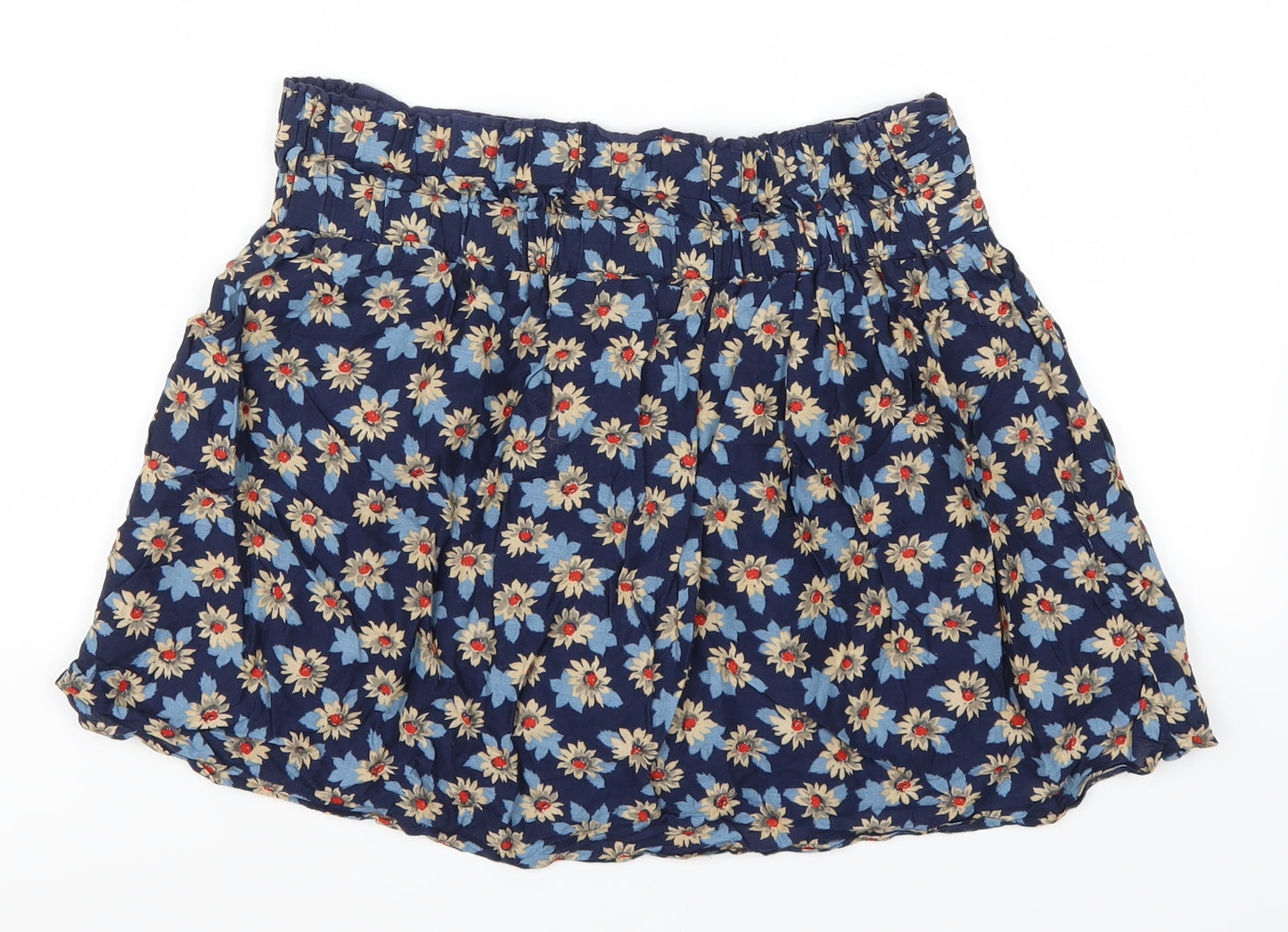 Atmosphere Womens Blue Floral  Skater Skirt Size 14
