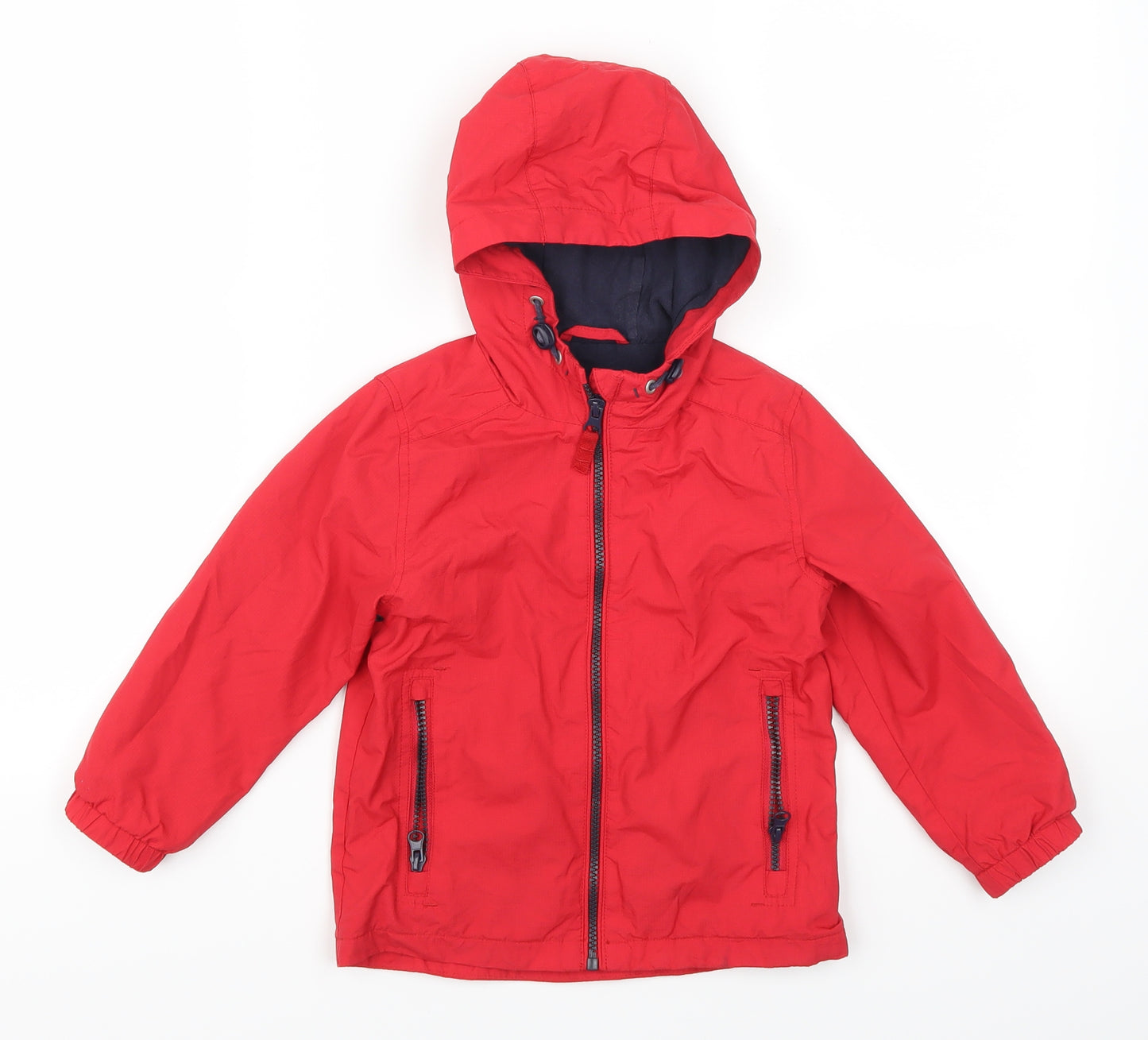 NEXT Boys Red   Basic Coat Coat Size 3-4 Years