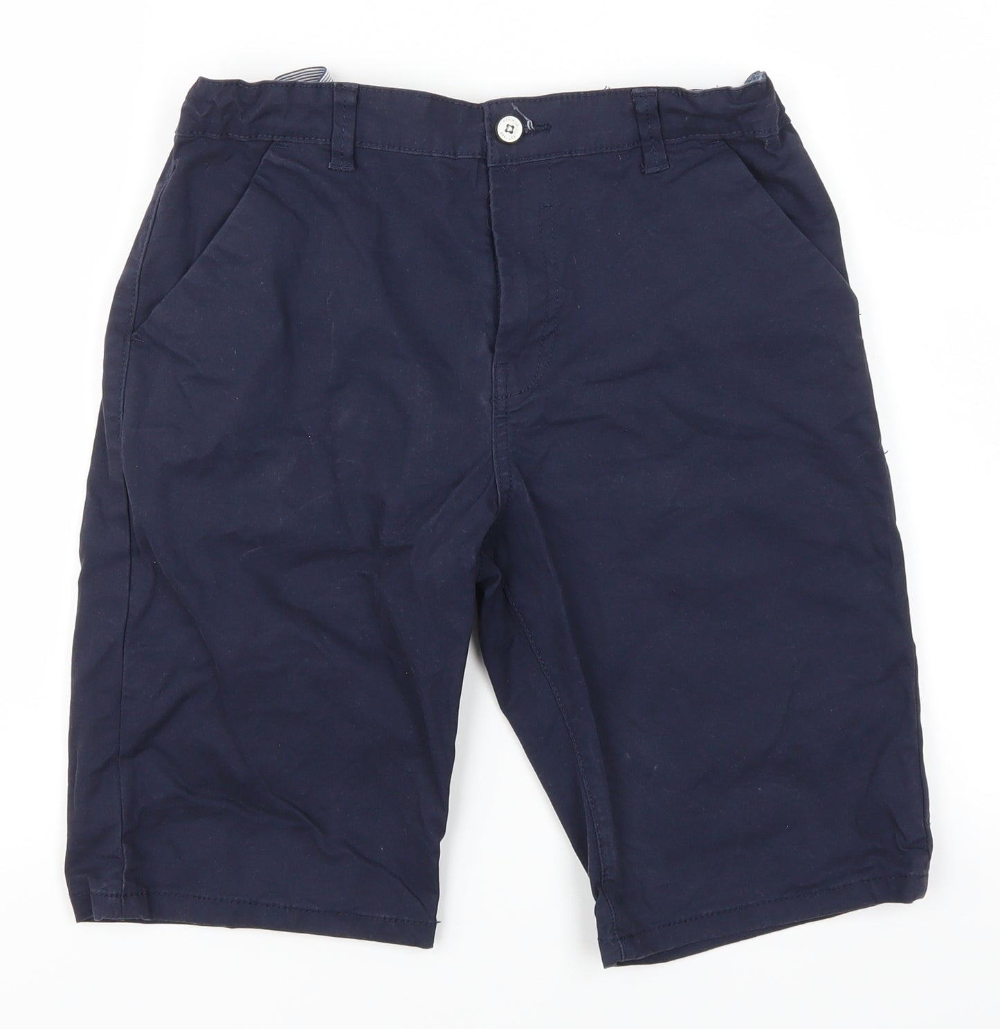 Denim Co Boys Blue   Chino Shorts Size 13-14 Years