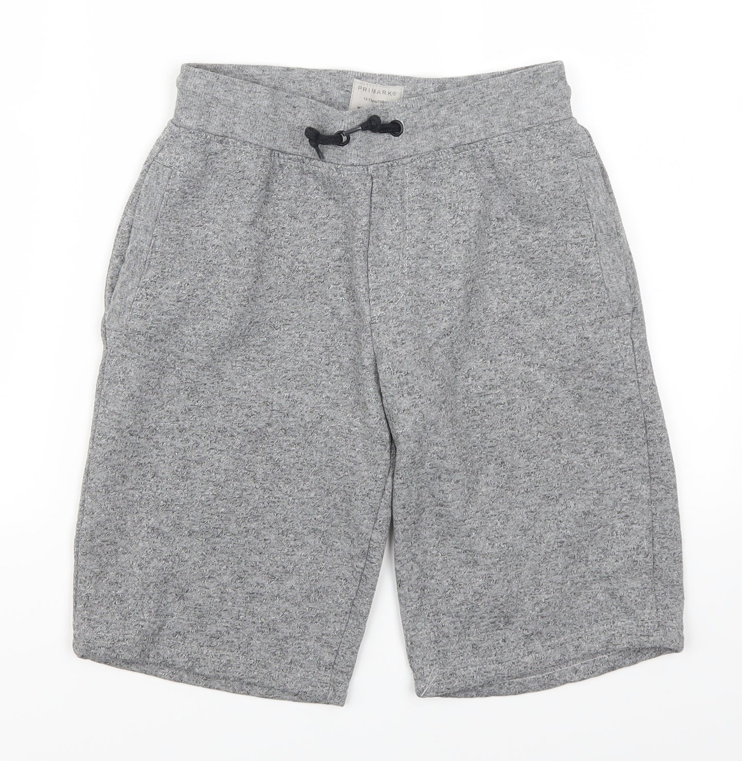 Primark Girls Grey   Sweat Shorts Size 12-13 Years