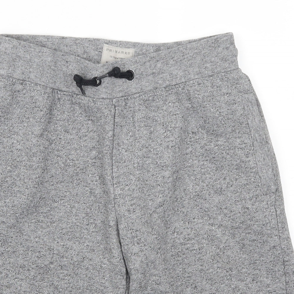 Primark Girls Grey   Sweat Shorts Size 12-13 Years