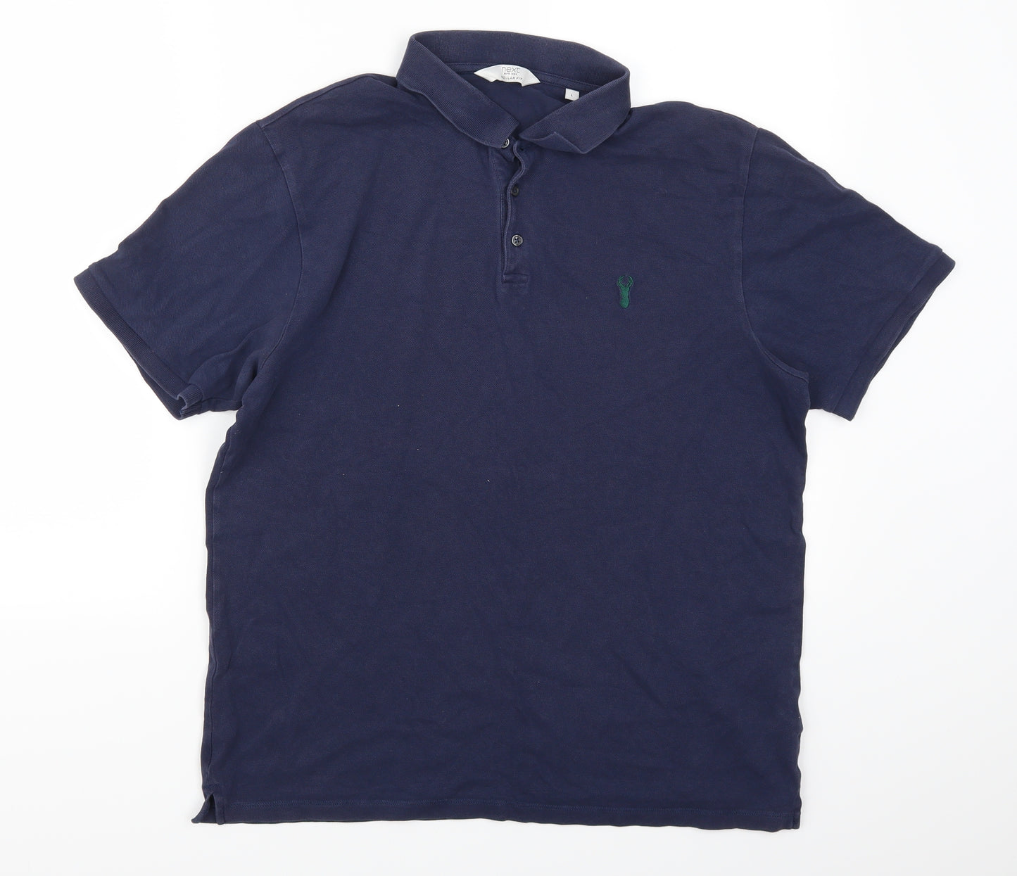 NEXT Mens Blue    Polo Size L