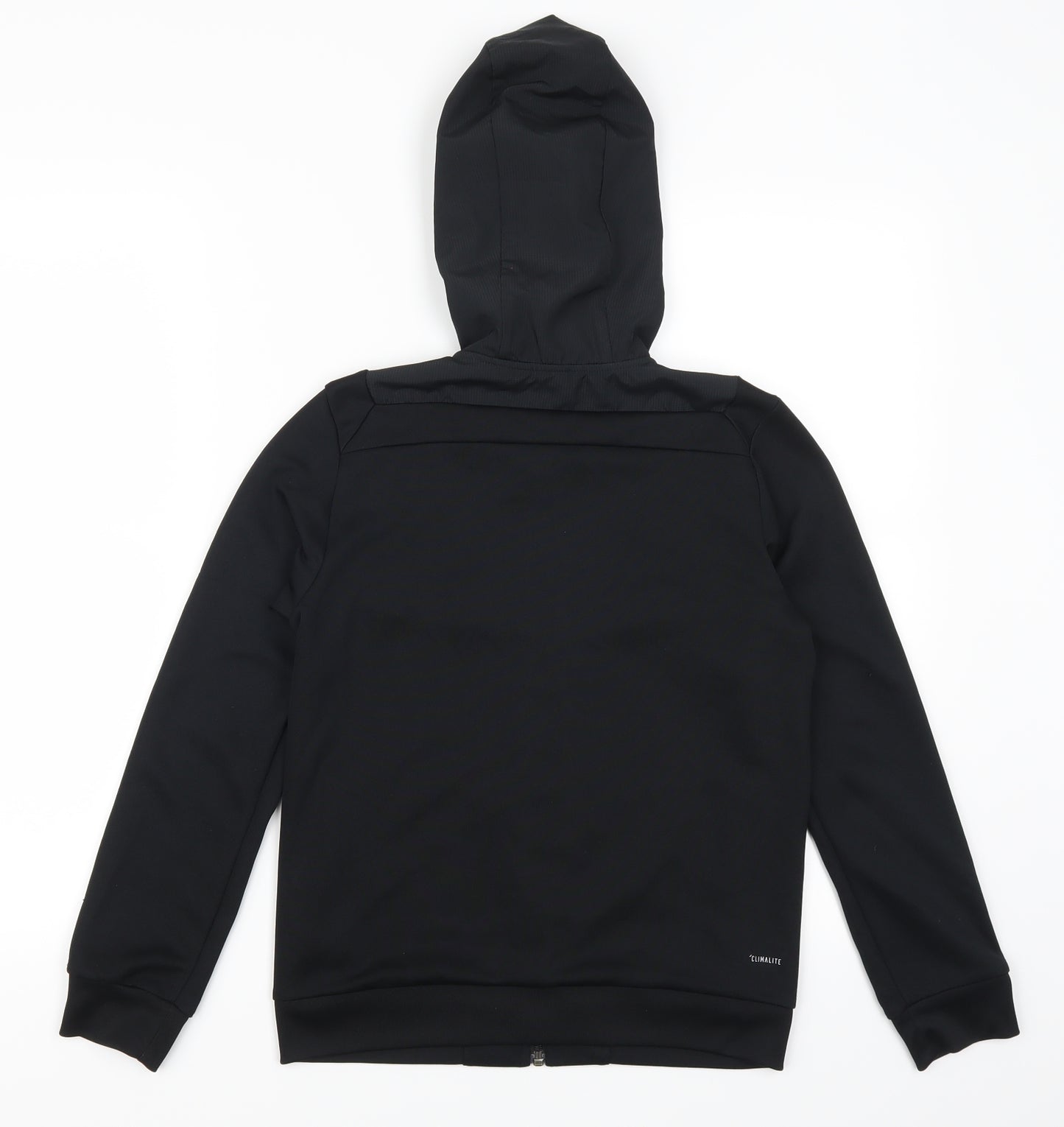 adidas Boys Black   Jacket  Size 9-10 Years