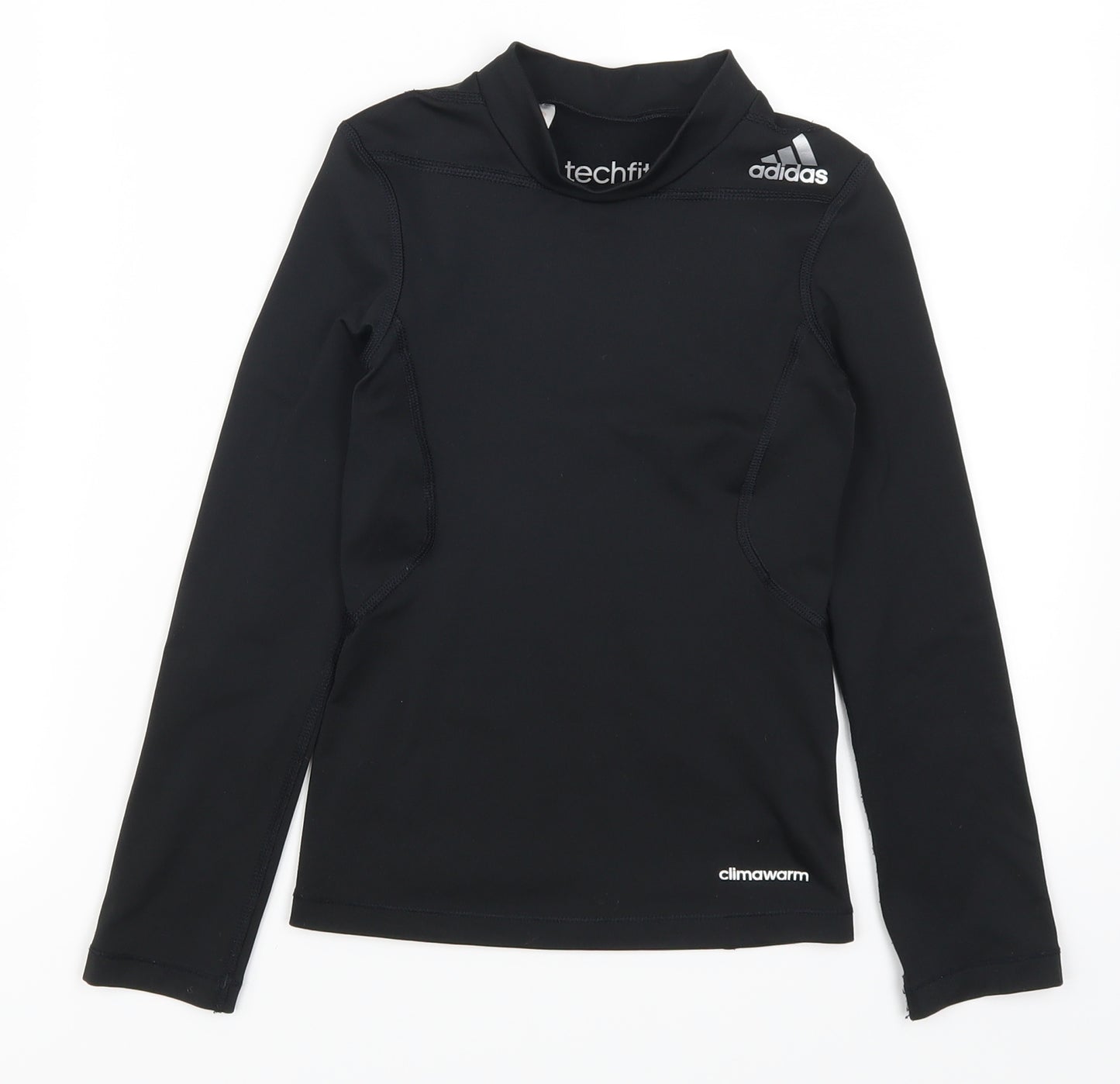 adidas Boys Black   Basic T-Shirt Size 7-8 Years