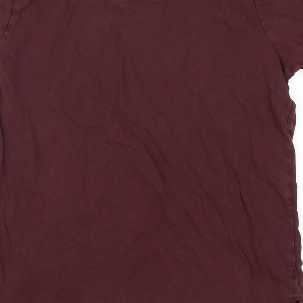 TU Boys Red   Basic T-Shirt Size 12-13 Years  - Turn it Up