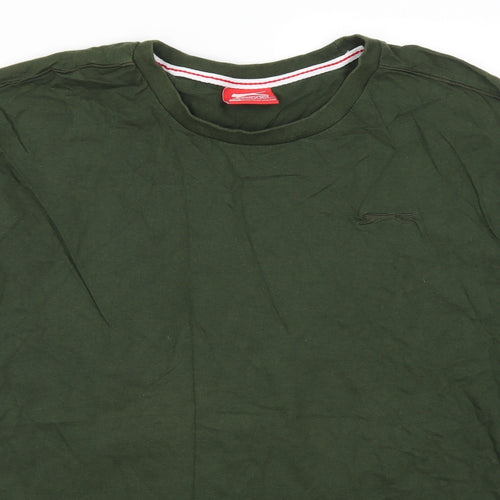 Slazenger Mens Green    T-Shirt Size 4XL