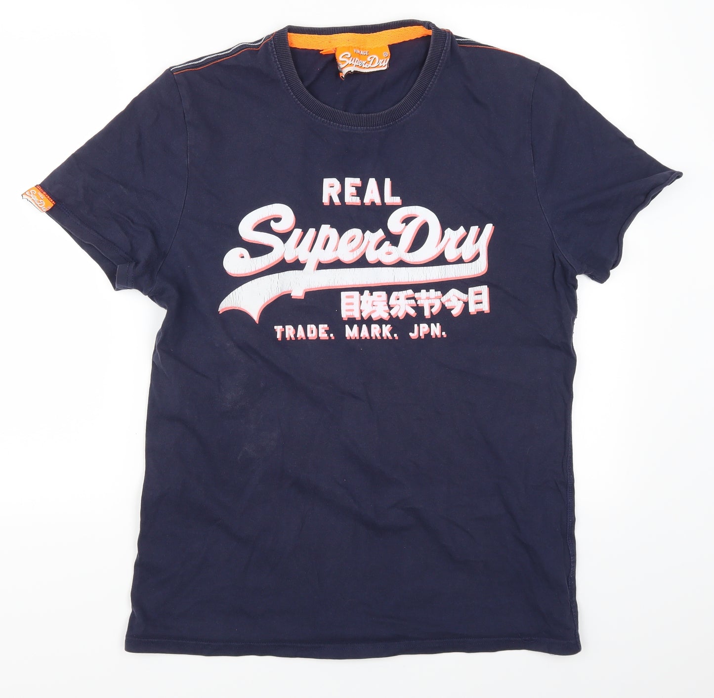 Superdry Mens Blue    T-Shirt Size L