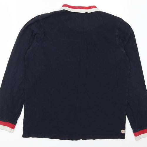 Weekend Offender Mens Blue    Polo Size L
