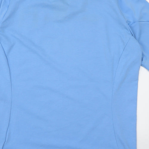 Umbro Mens Blue    T-Shirt Size L  - MCFC Etihad Airways