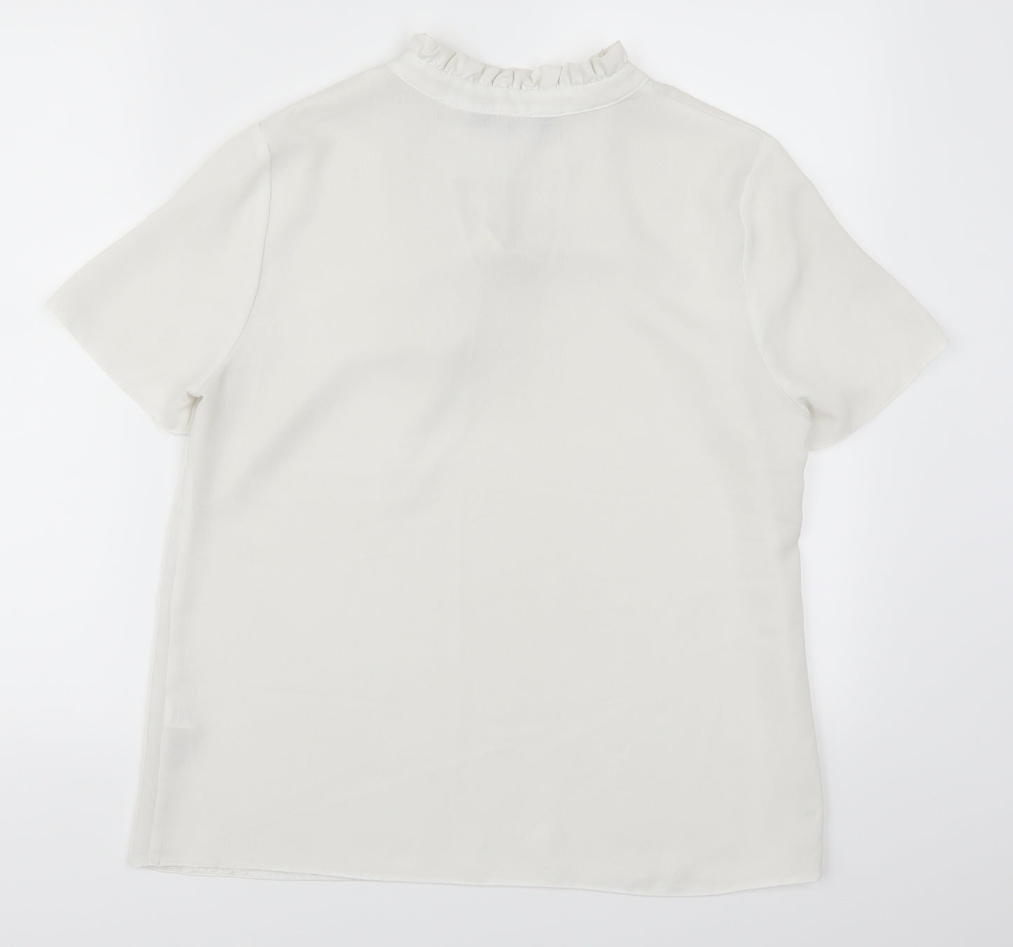Dorothy Perkins Womens White   Basic Blouse Size 12
