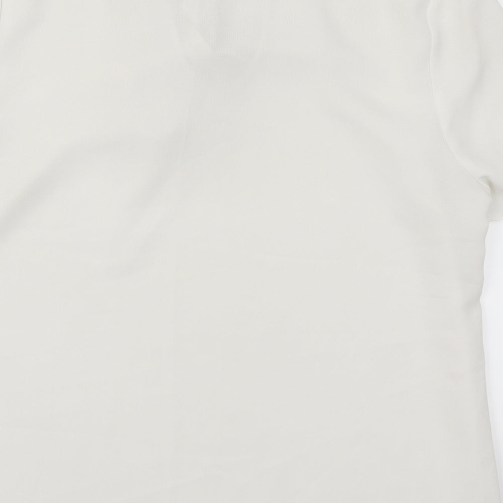 Dorothy Perkins Womens White   Basic Blouse Size 12