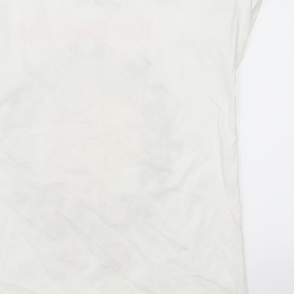 TU Girls White   Basic T-Shirt Size 12 Years  - Home Alone