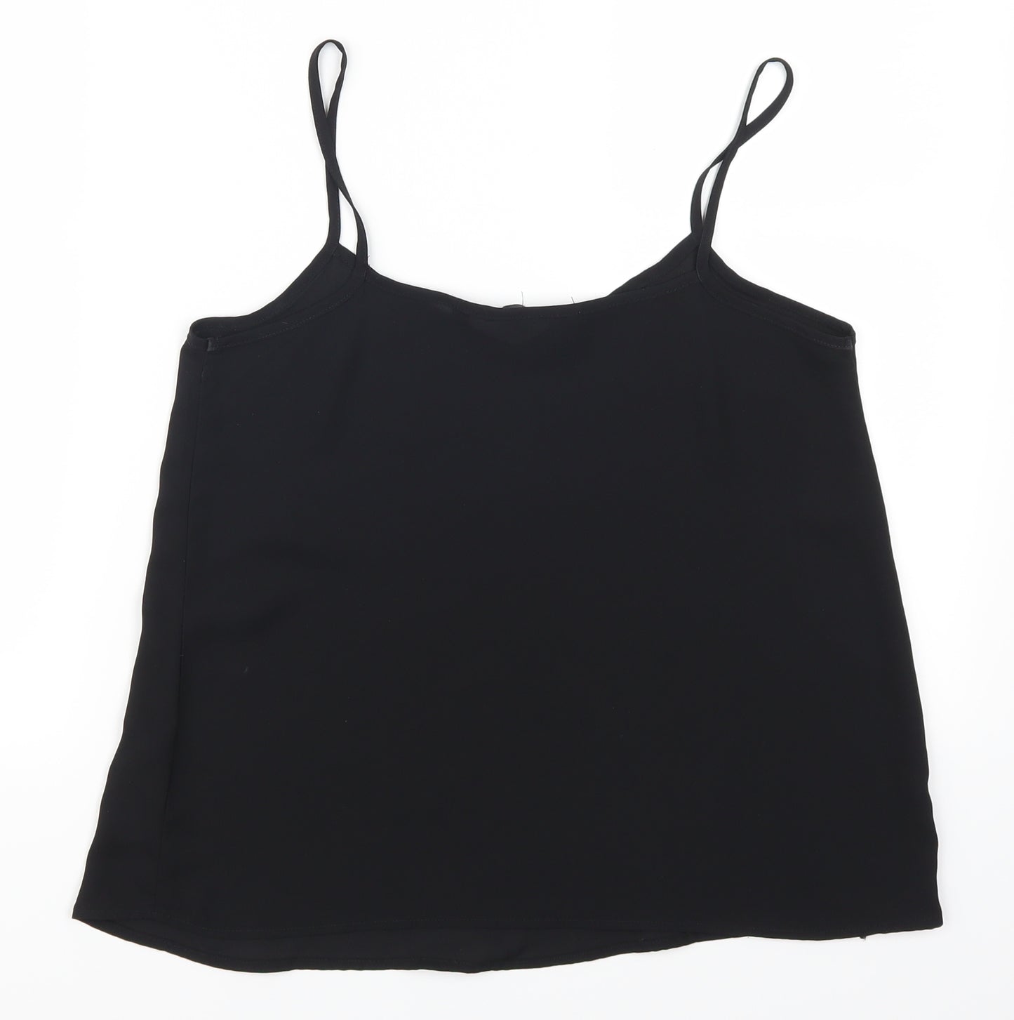 New Look Womens Black   Basic Tank Size 8