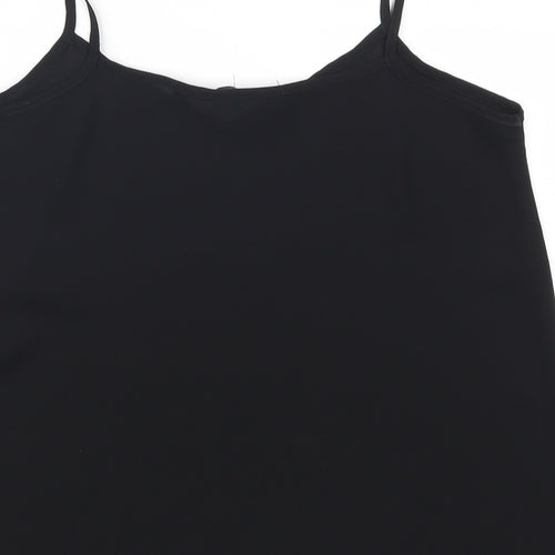 New Look Womens Black   Basic Tank Size 8