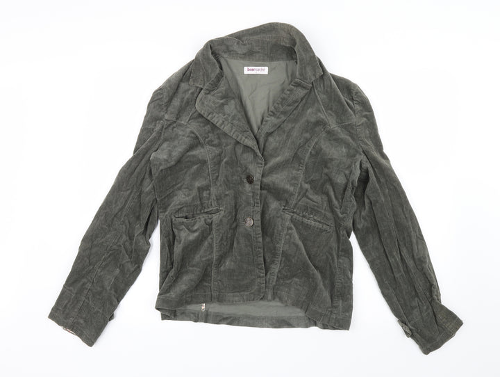 Bonmarché Womens Green Jacket Size 12