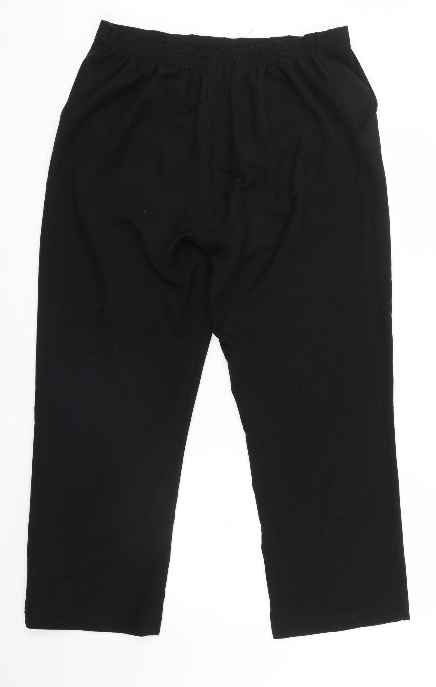 Just Elegance Womens Black   Trousers  Size 16 L27 in