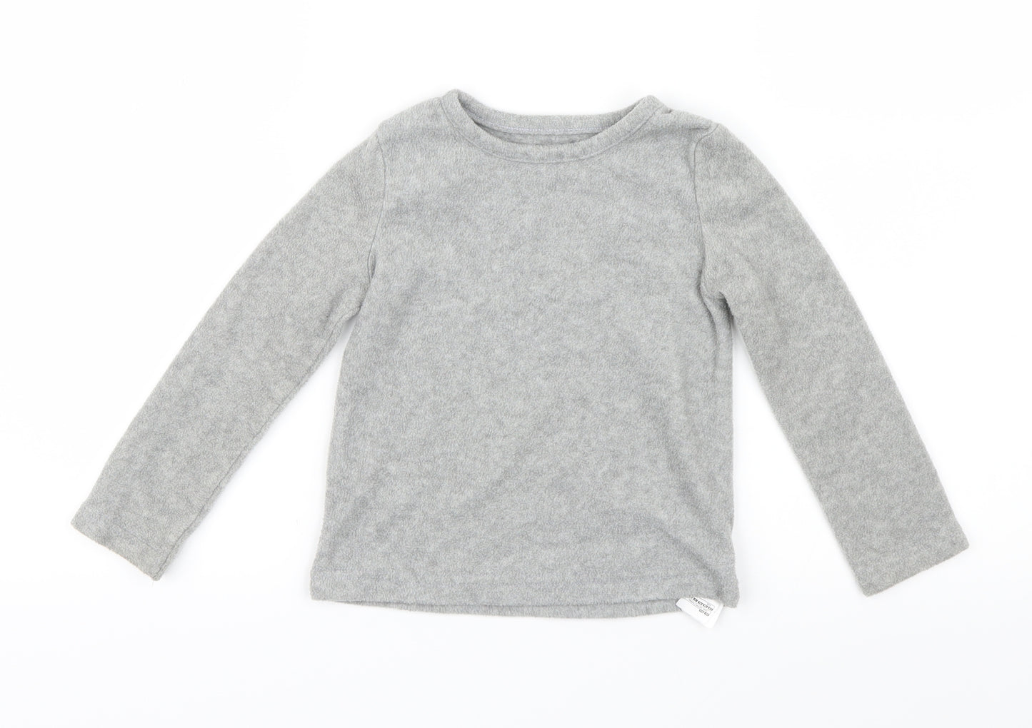 F&F Boys Grey Geometric   Pyjama Top Size 2-3 Years