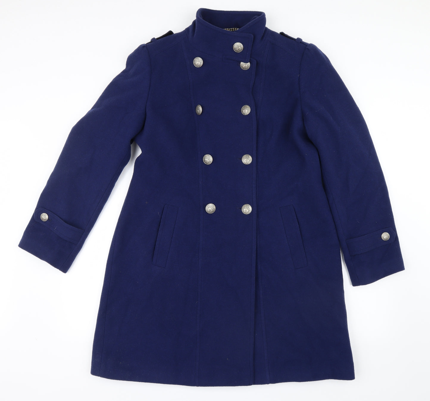 Lakeland Womens Blue   Pea Coat Coat Size 16